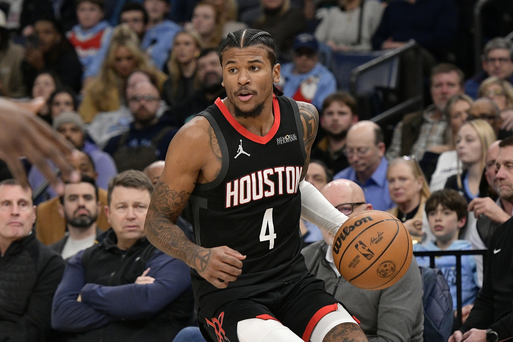 杰倫-格林:我們開場有點慢熱 下半場啟用雙塔提供了高質(zhì)量掩護